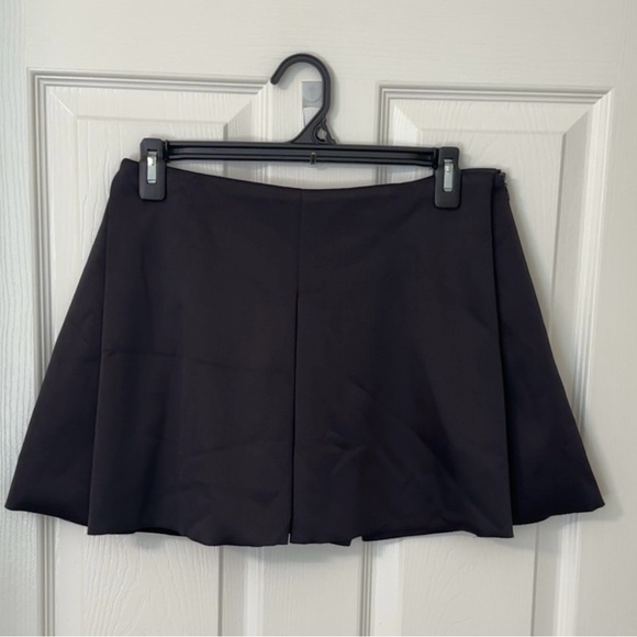 NWOT ZARA  Black Mini Skirt - Picture 8 of 12